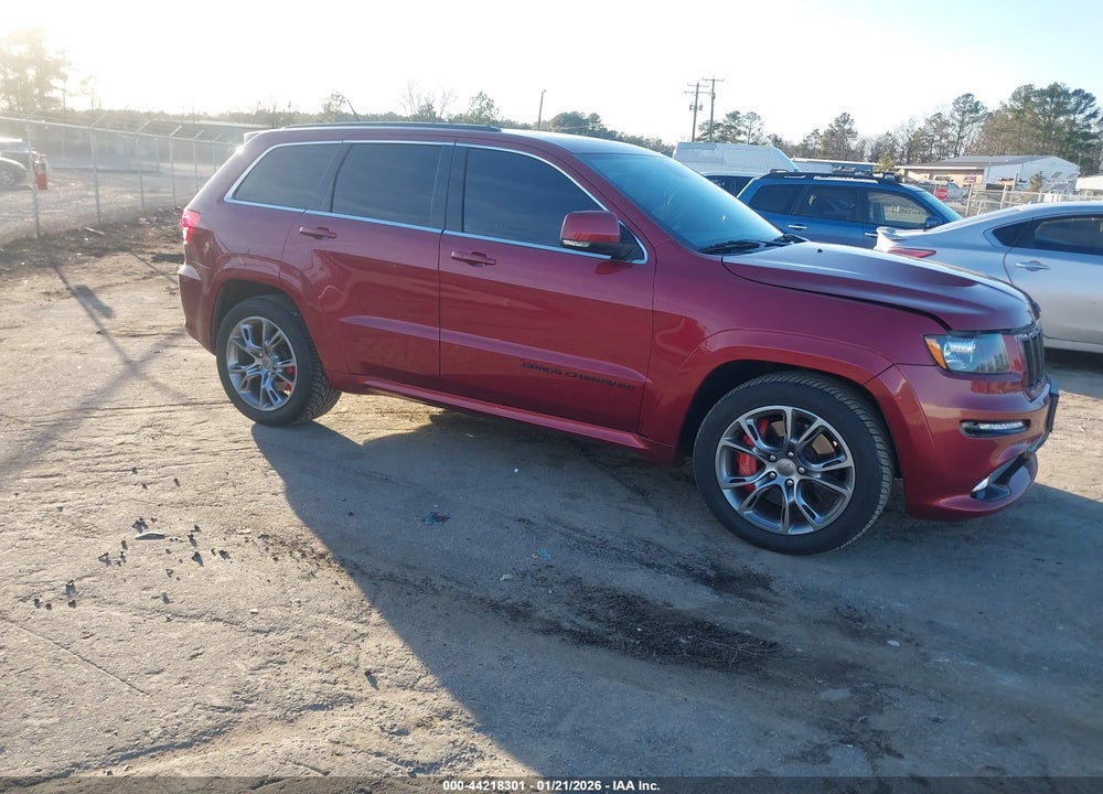 2012 JEEP GRAND CHEROKEE SRT8 VIN: 1C4RJFDJ2CC350016