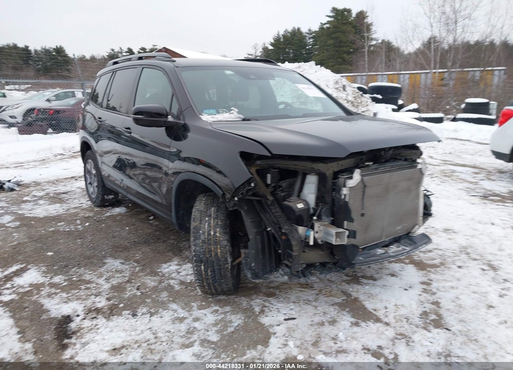 2022 HONDA PASSPORT AWD TRAILSPORT VIN: 5FNYF8H65NB000657