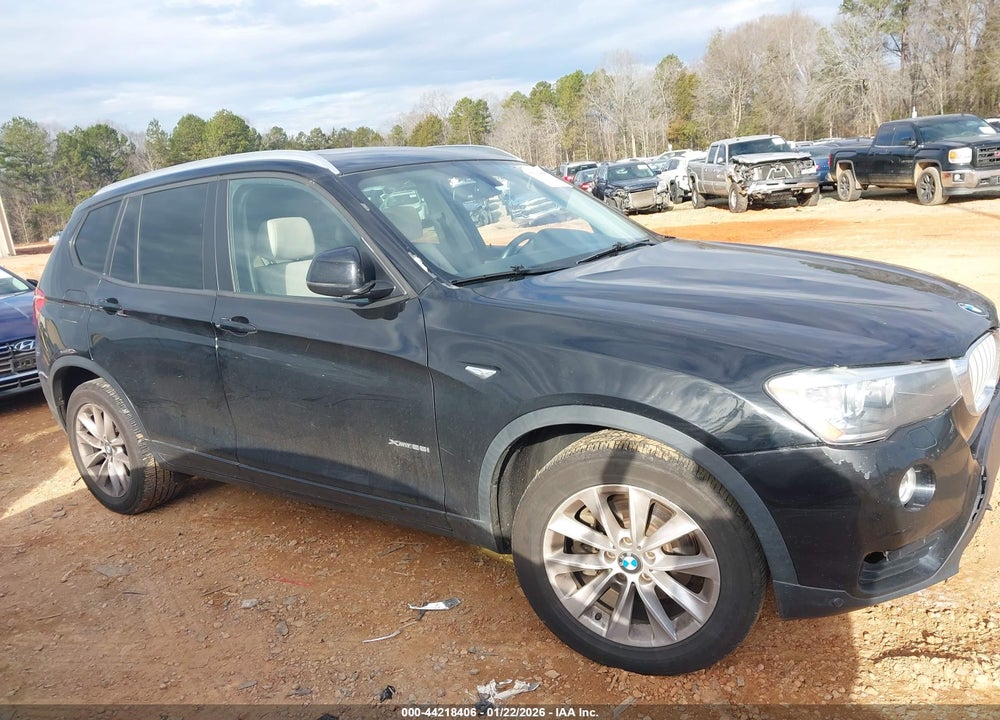 2017 BMW X3 XDRIVE28I VIN: 5UXWX9C32H0T22892