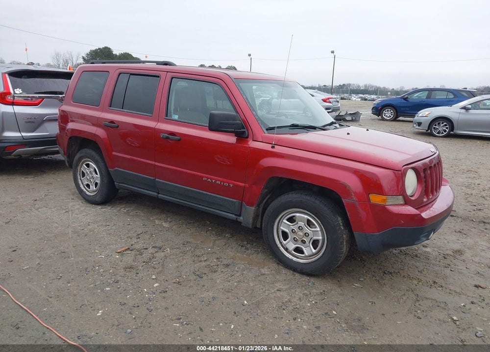2013 JEEP PATRIOT SPORT VIN: 1C4NJPBA8DD187133