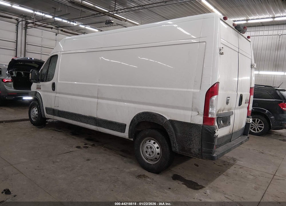 2021 RAM PROMASTER 2500 HIGH ROOF 159 WB VIN: 3C6LRVDG7ME544233