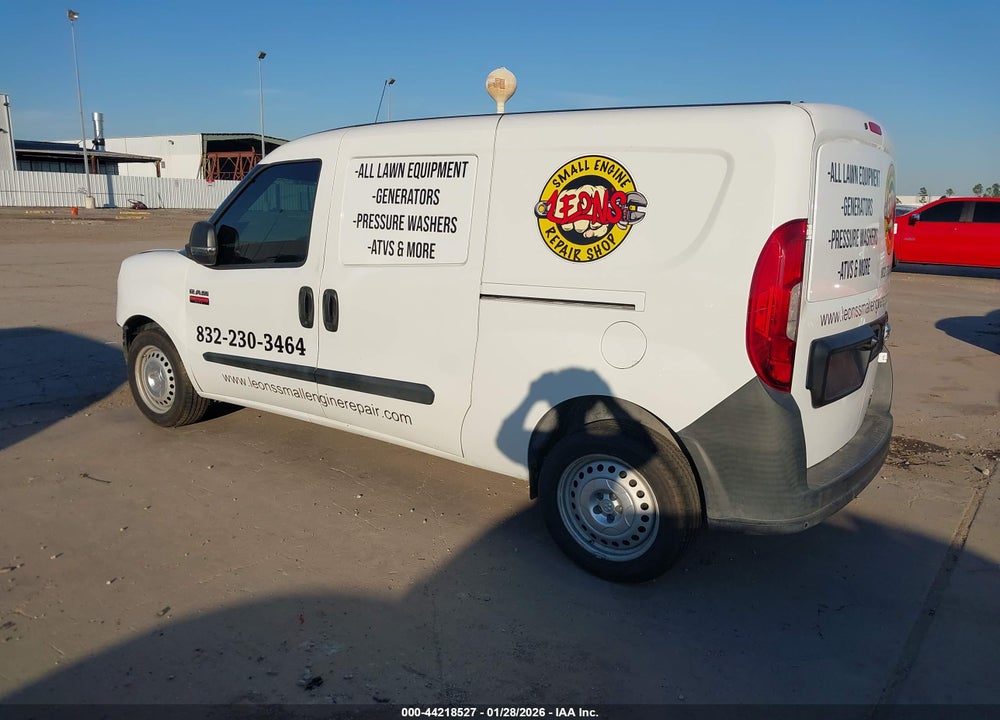 2021 RAM PROMASTER CITY TRADESMAN VIN: ZFBHRFABXM6U13481