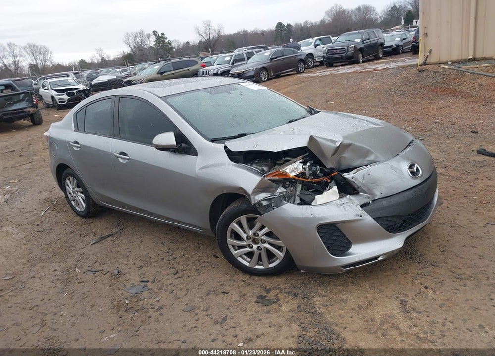 2012 MAZDA 3 I GRAND TOURING VIN: JM1BL1W74C1666013