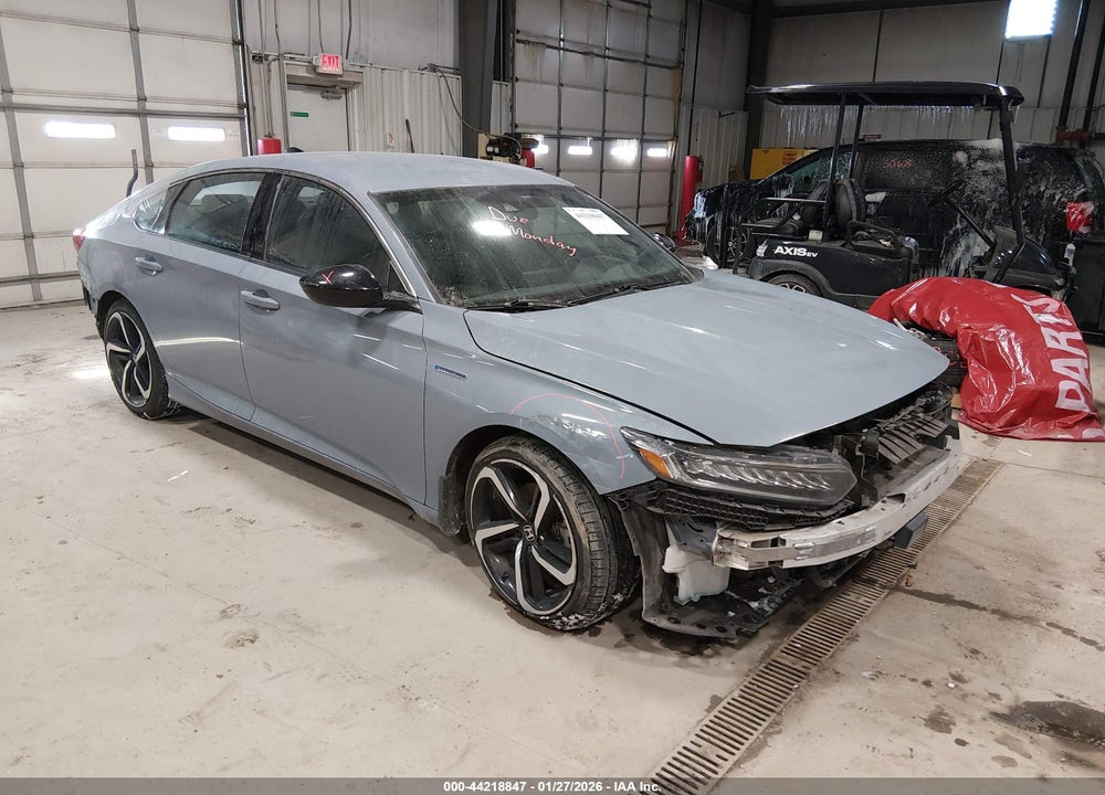 2022 HONDA ACCORD HYBRID SPORT VIN: 1HGCV3F26NA033760
