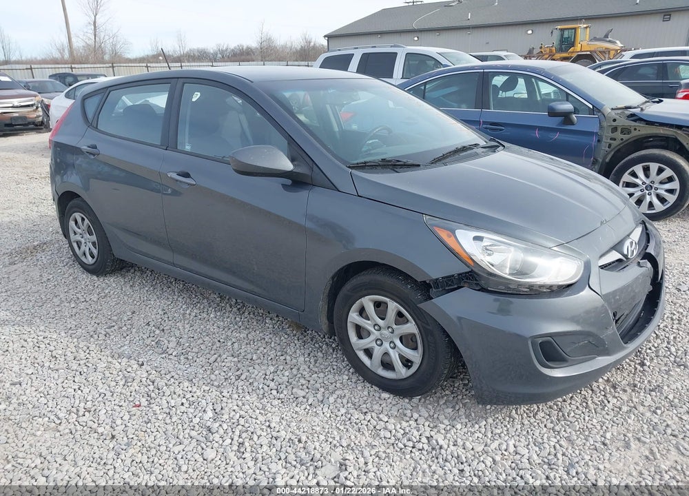 2012 HYUNDAI ACCENT GS VIN: KMHCT5AE1CU049437