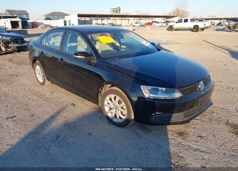 2012 VOLKSWAGEN JETTA 2.5L SE VIN: 3VWDX7AJ6CM344430