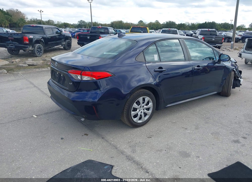2022 TOYOTA COROLLA LE VIN: 5YFEPMAE2NP336832