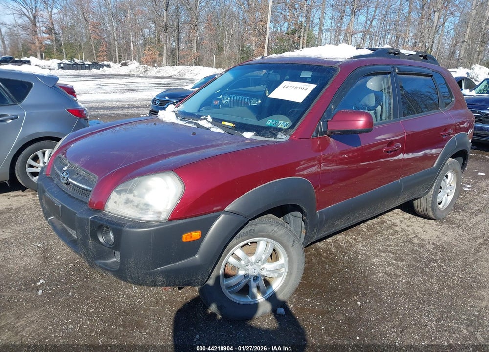 2007 HYUNDAI TUCSON LIMITED/SE VIN: KM8JN72D67U671833