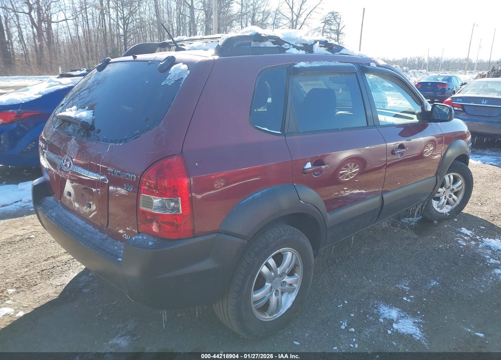 2007 HYUNDAI TUCSON LIMITED/SE VIN: KM8JN72D67U671833