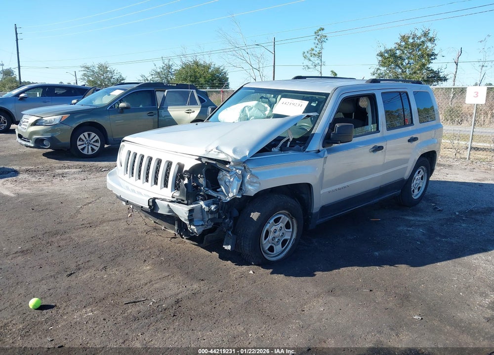 2012 JEEP PATRIOT SPORT VIN: 1C4NJPBA6CD512473