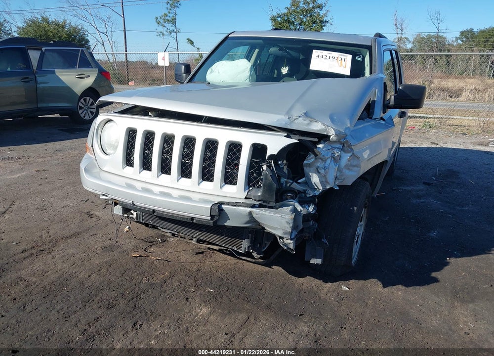 2012 JEEP PATRIOT SPORT VIN: 1C4NJPBA6CD512473