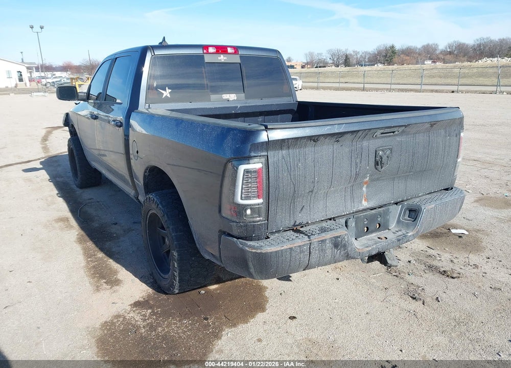 2018 RAM 1500 SPORT  4X4 5'7 BOX VIN: 1C6RR7MG1JS113899