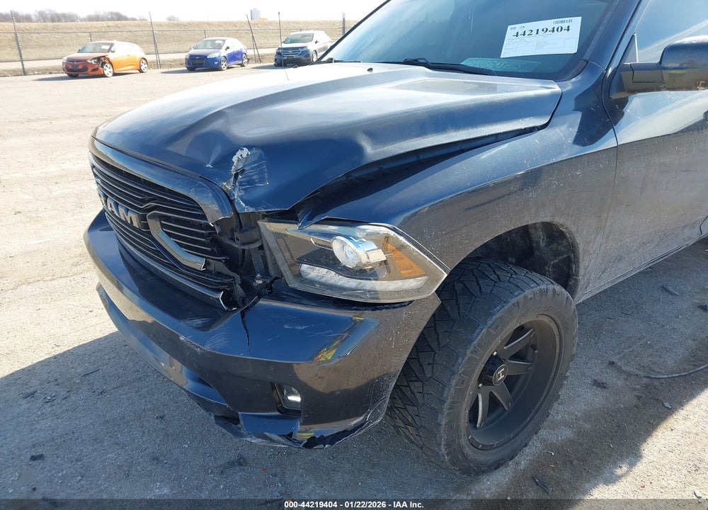 2018 RAM 1500 SPORT  4X4 5'7 BOX VIN: 1C6RR7MG1JS113899