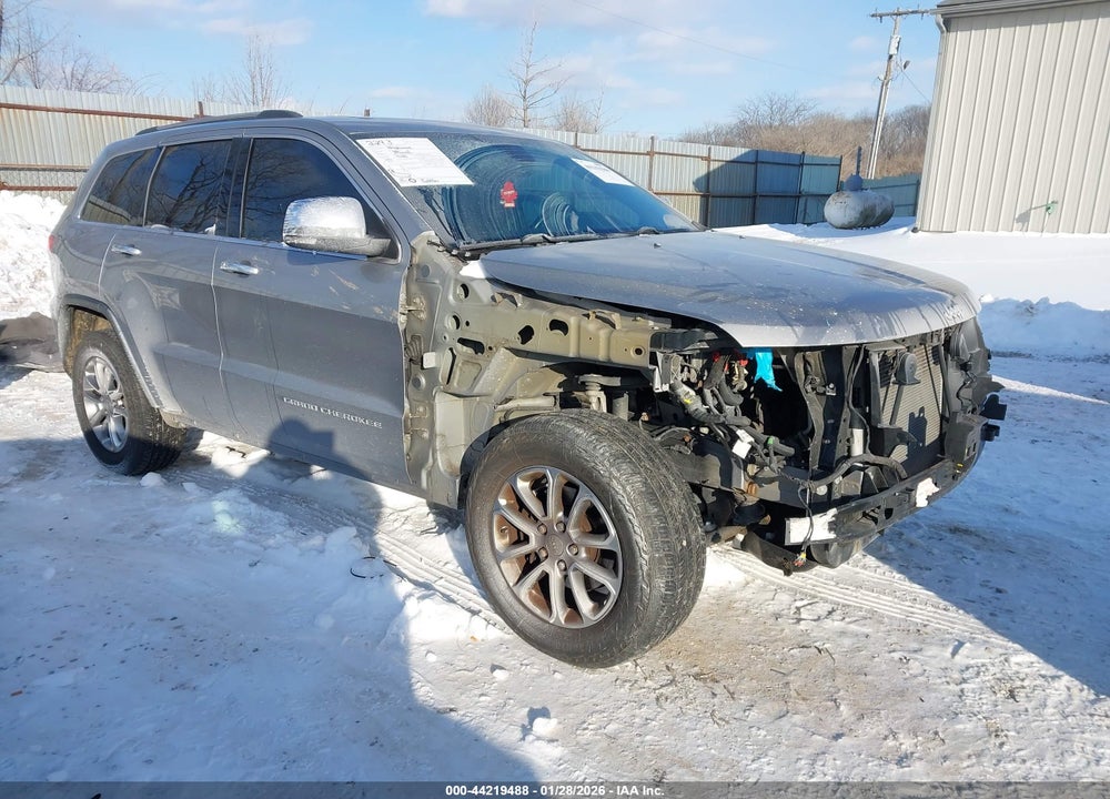 2016 JEEP GRAND CHEROKEE LIMITED VIN: 1C4RJFBG7GC324573