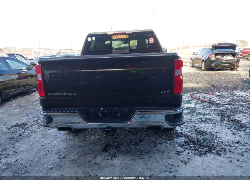 2020 CHEVROLET SILVERADO 1500 4WD  SHORT BED LTZ VIN: 3GCUYGED0LG301124