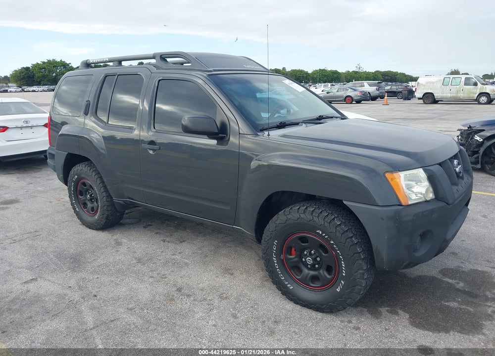 2008 NISSAN XTERRA X VIN: 5N1AN08U18C518086