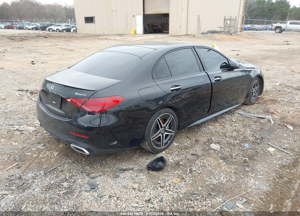 2022 MERCEDES-BENZ C 300 4MATIC VIN: W1KAF4HB7NR050001