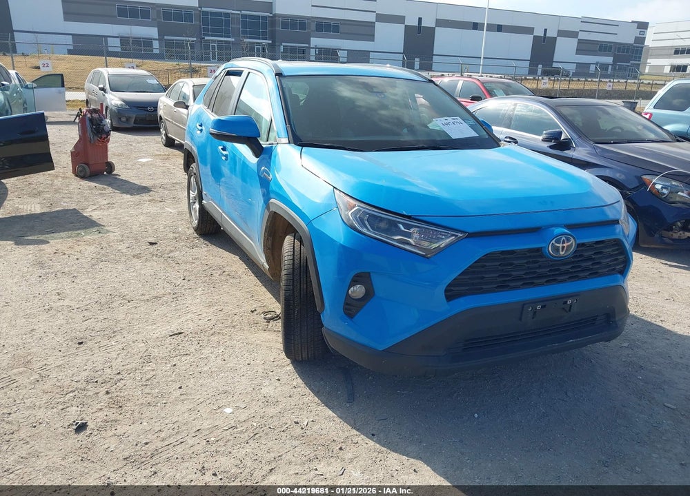 2021 TOYOTA RAV4 HYBRID XLE VIN: 4T3RWRFV8MU045329