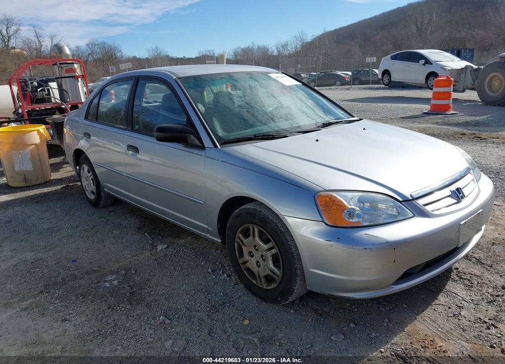 2001 HONDA CIVIC LX VIN: 2HGES16561H547877