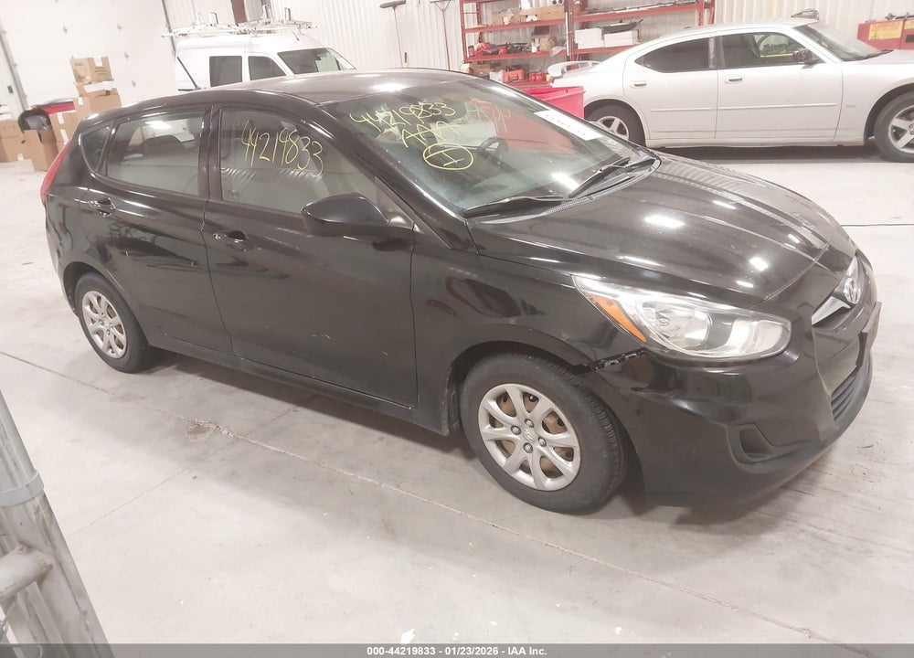 2012 HYUNDAI ACCENT GS VIN: KMHCT5AE4CU024645