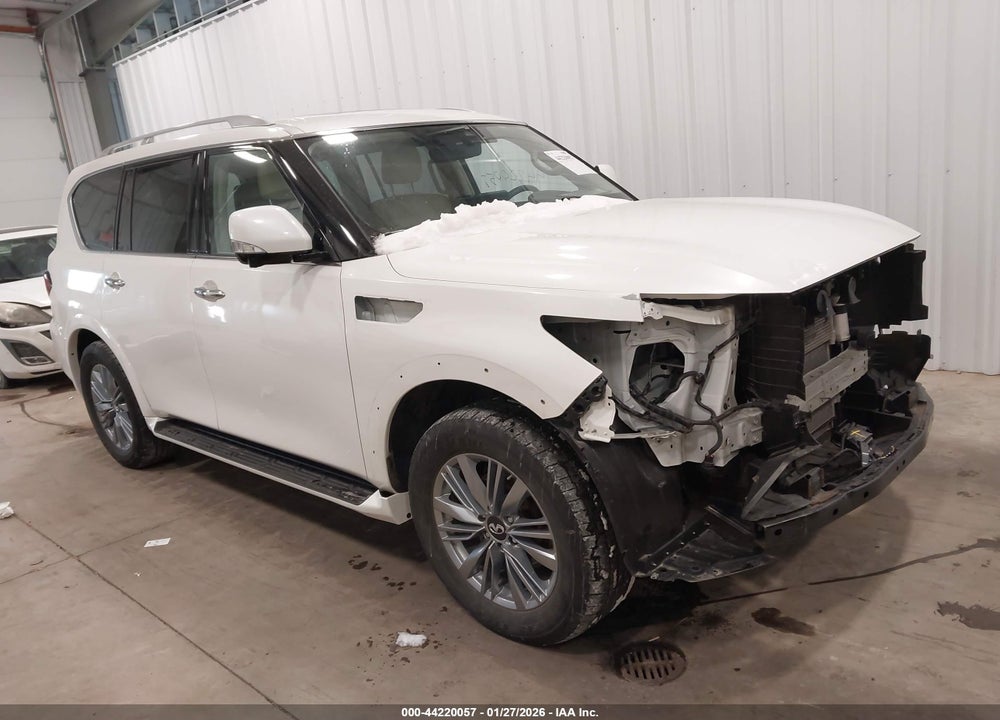 2022 INFINITI QX80 LUXE AWD VIN: JN8AZ2AC3N9485630