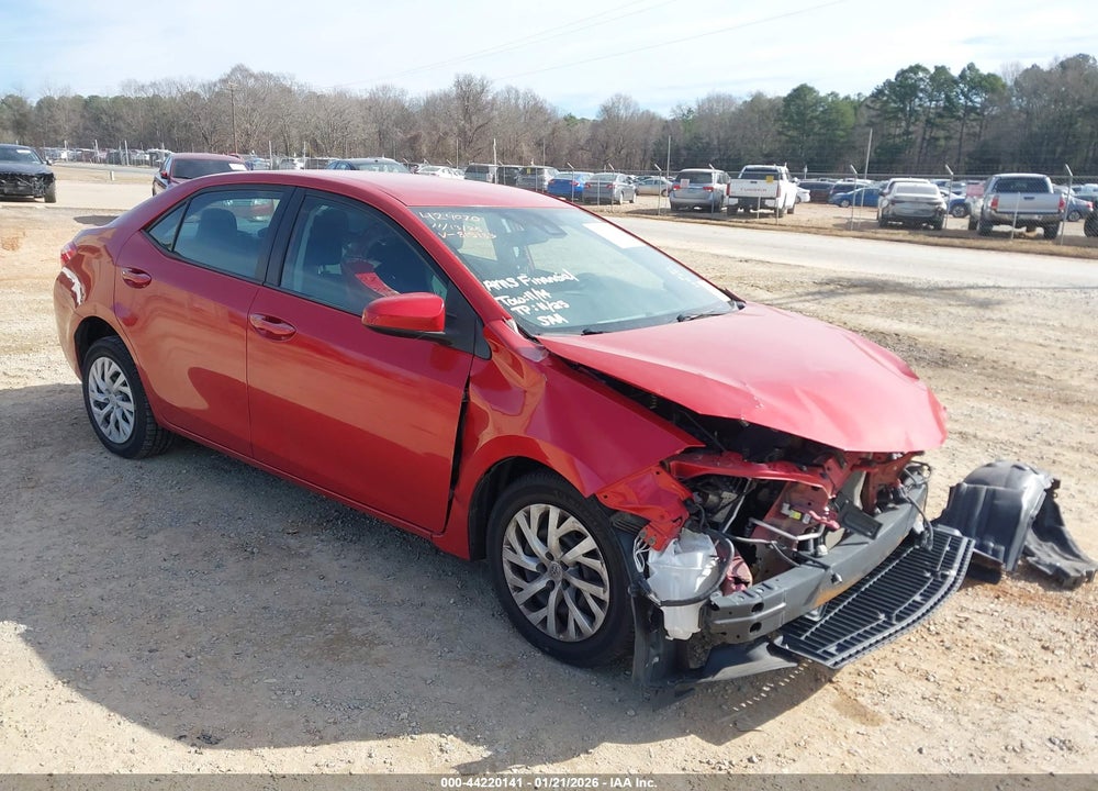 2018 TOYOTA COROLLA LE VIN: 5YFBURHE8JP815183