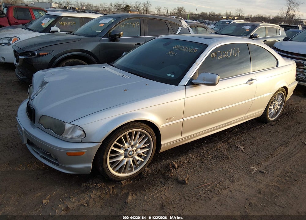 2002 BMW 330CI VIN: WBABN53492PH00437