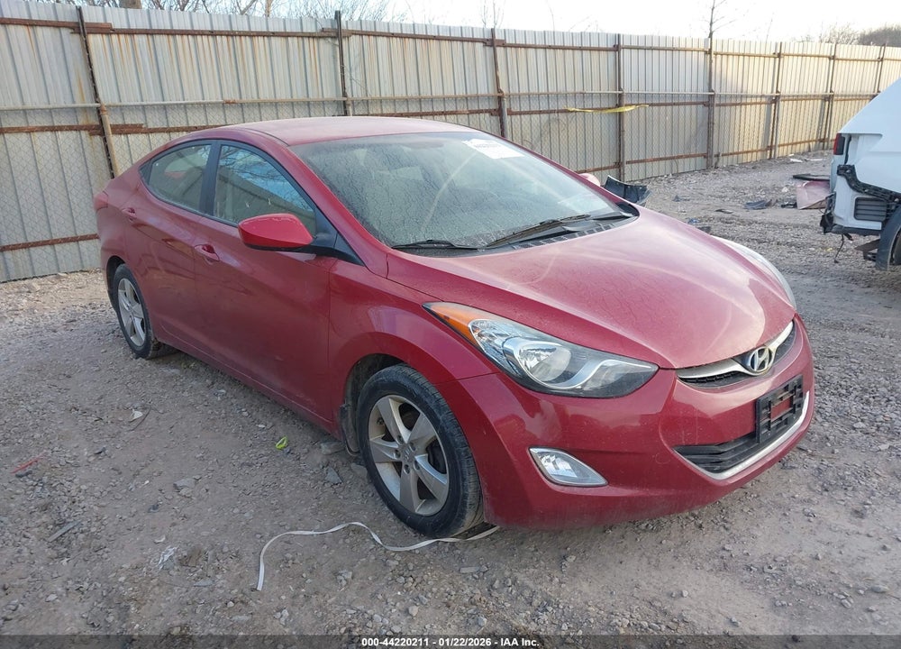2013 HYUNDAI ELANTRA GLS VIN: KMHDH4AE7DU934467