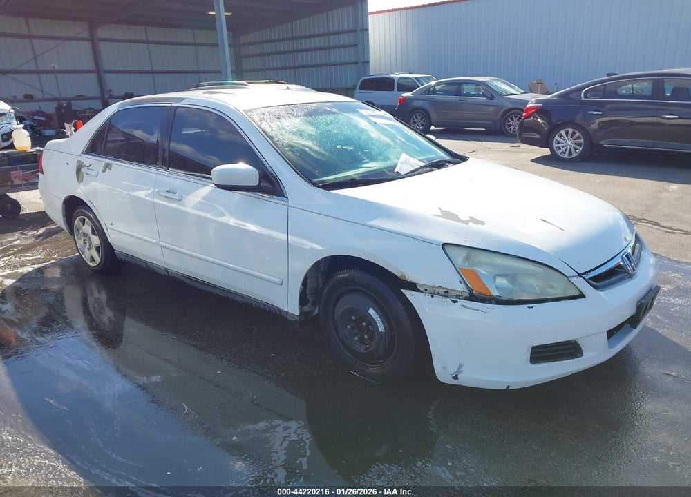 2007 HONDA ACCORD 2.4 LX VIN: 3HGCM56487G703622