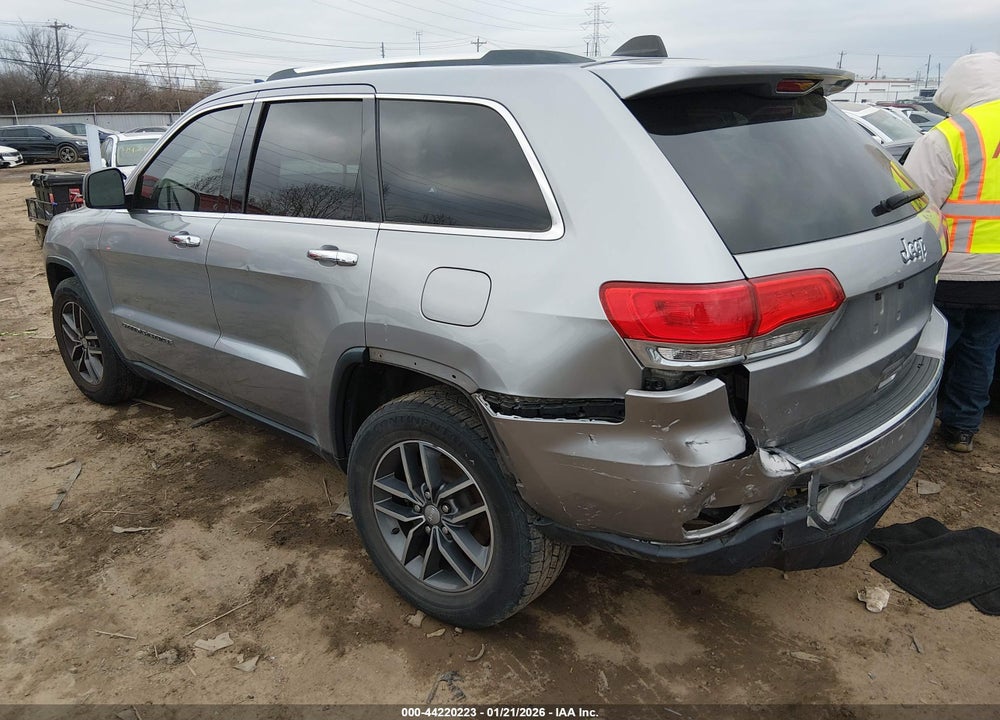 2017 JEEP GRAND CHEROKEE LIMITED 4X2 VIN: 1C4RJEBG2HC669022