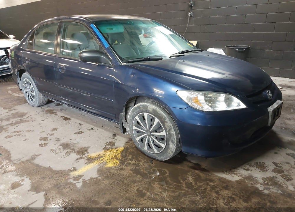 2004 HONDA CIVIC LX VIN: 2HGES16554H511294