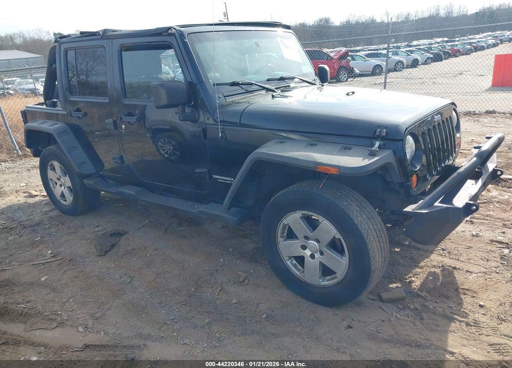 2007 JEEP WRANGLER UNLIMITED SAHARA VIN: 1J8GA59147L214088