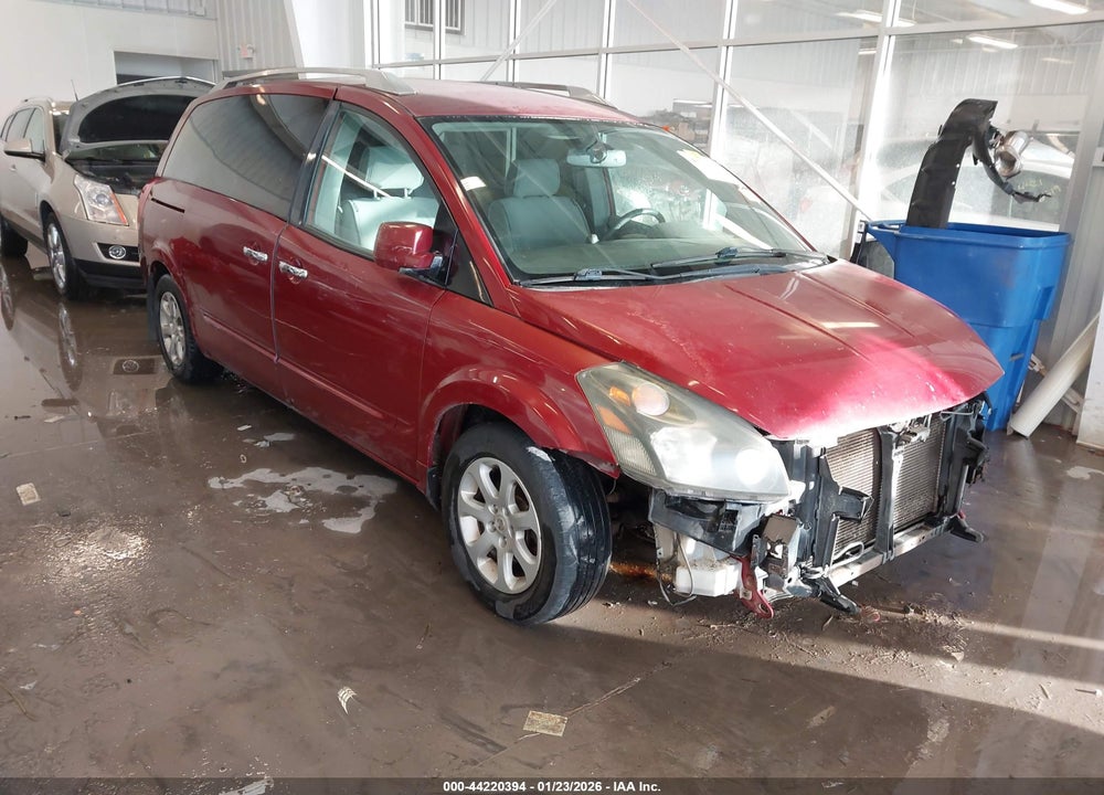 2007 NISSAN QUEST 3.5 SL VIN: 5N1BV28U57N141412