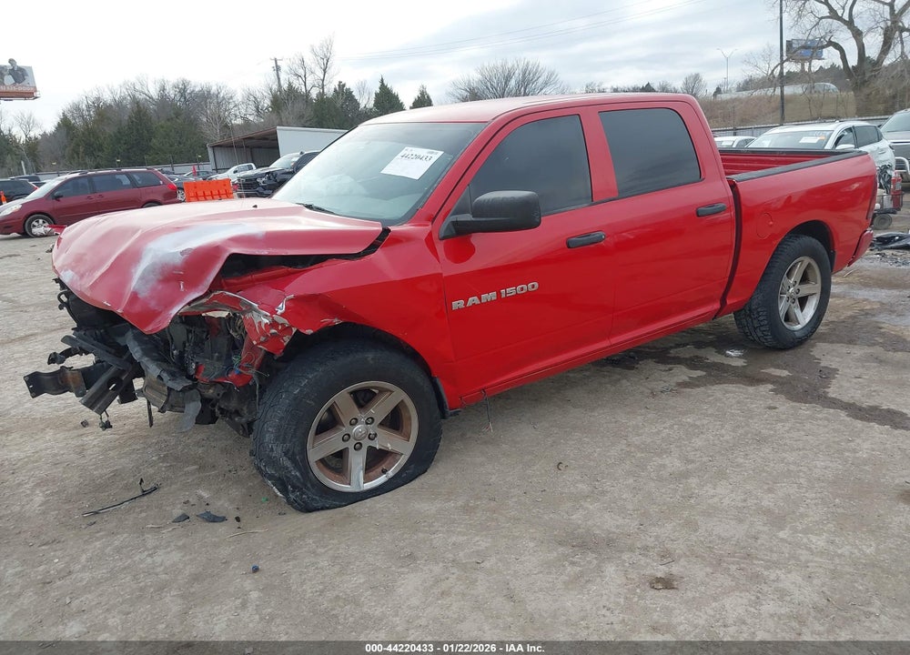 2012 RAM 1500 ST VIN: 1C6RD6KT4CS208291