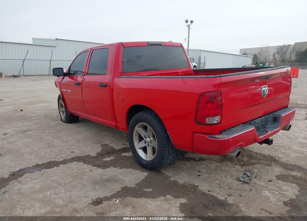2012 RAM 1500 ST VIN: 1C6RD6KT4CS208291