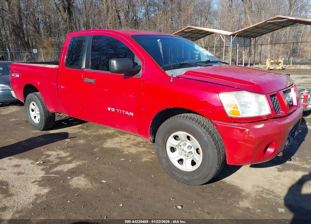 2006 NISSAN TITAN XE VIN: 1N6BA06B96N537618