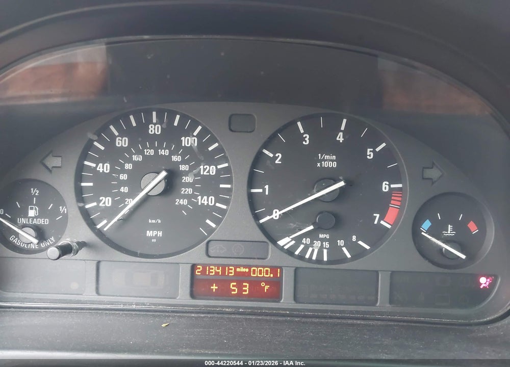 2000 BMW 528IA VIN: WBADM6343YGU11951