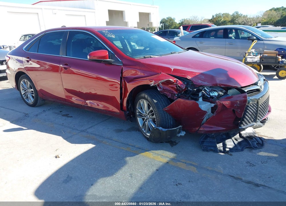 2016 TOYOTA CAMRY SE VIN: 4T1BF1FK3GU535148