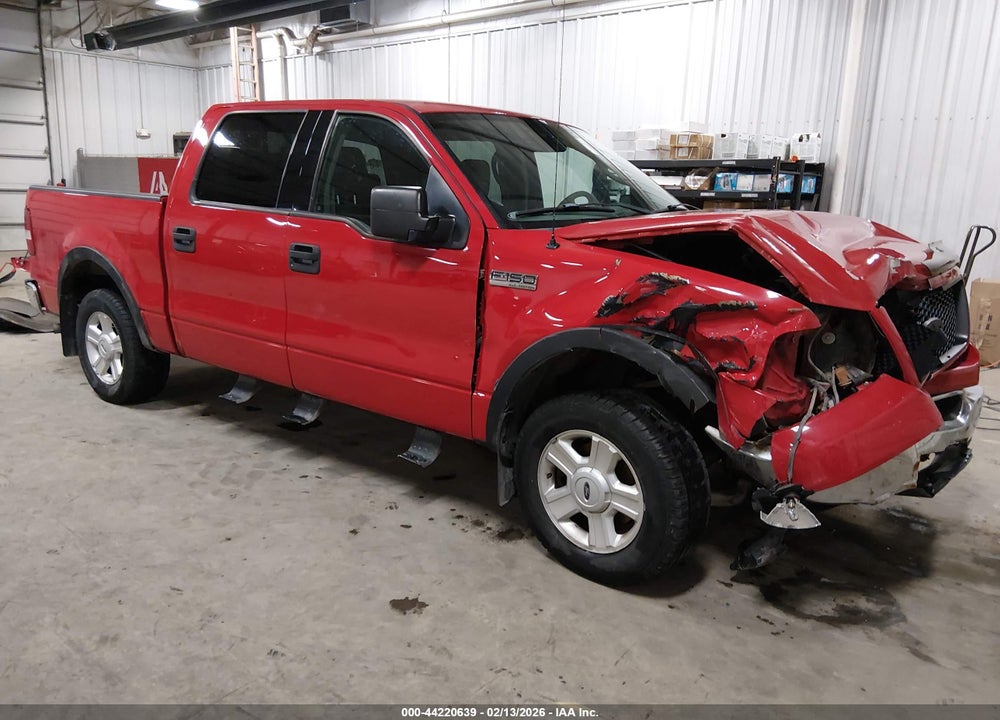 2004 FORD F-150 XLT VIN: 1FTRW12W24KB32216