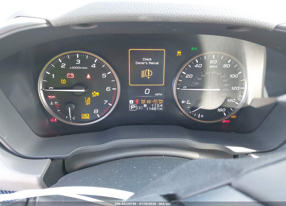 2024 SUBARU CROSSTREK WILDERNESS VIN: 4S4GUHU67R3788928