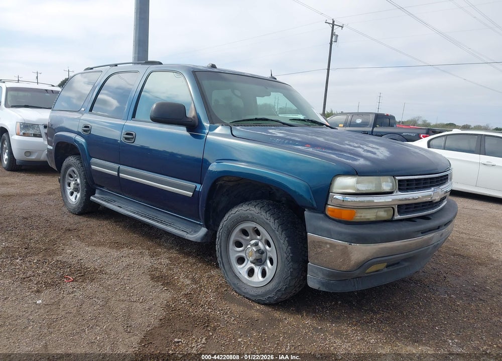 2005 CHEVROLET TAHOE LS VIN: 1GNEC13T25R194114