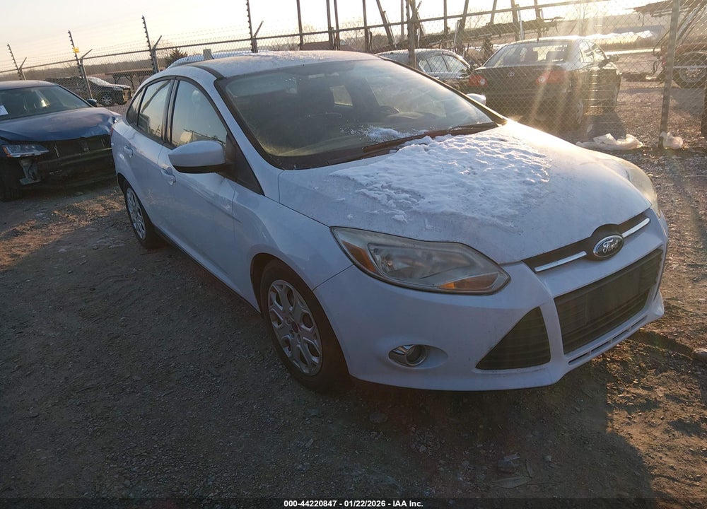 2012 FORD FOCUS SE VIN: 1FAHP3F28CL396678