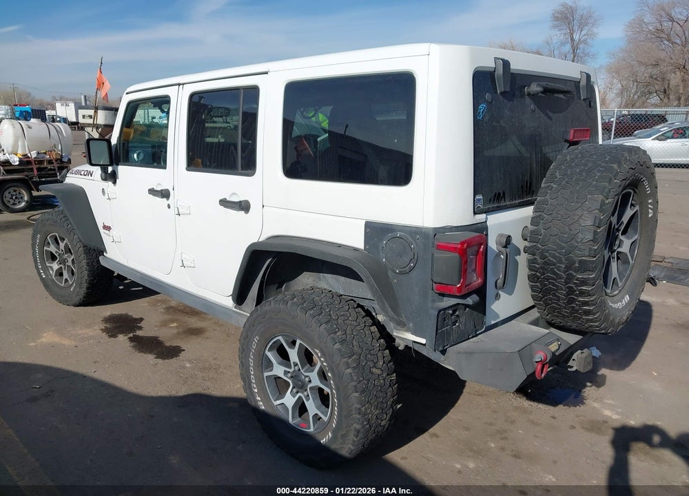 2016 JEEP WRANGLER UNLIMITED RUBICON VIN: 1C4BJWFG1GL106673