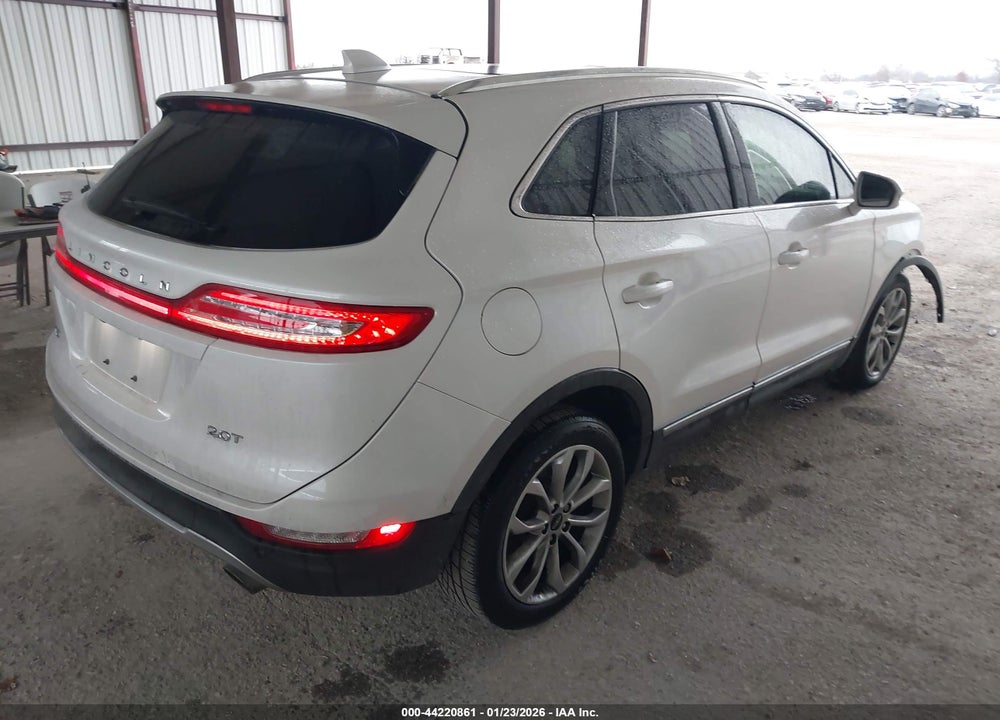 2018 LINCOLN MKC SELECT VIN: 5LMCJ2C9XJUL13026