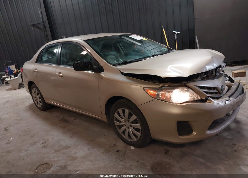 2013 TOYOTA COROLLA LE VIN: 5YFBU4EE7DP213497