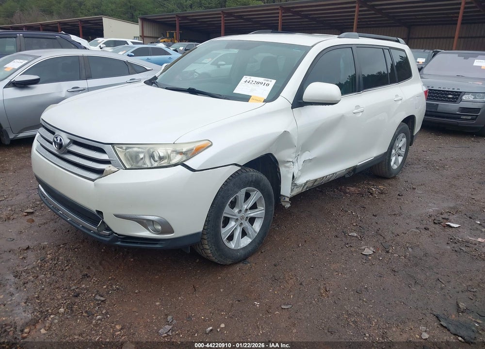 2012 TOYOTA HIGHLANDER BASE V6 VIN: 5TDZK3EHXCS083195