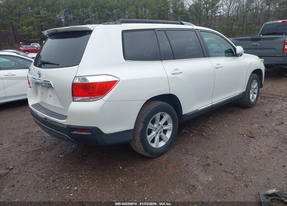 2012 TOYOTA HIGHLANDER BASE V6 VIN: 5TDZK3EHXCS083195