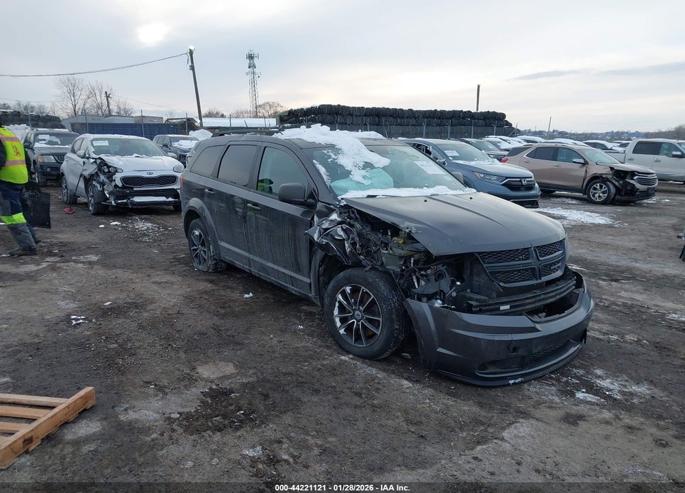 2018 DODGE JOURNEY SE VIN: 3C4PDCAB8JT303407