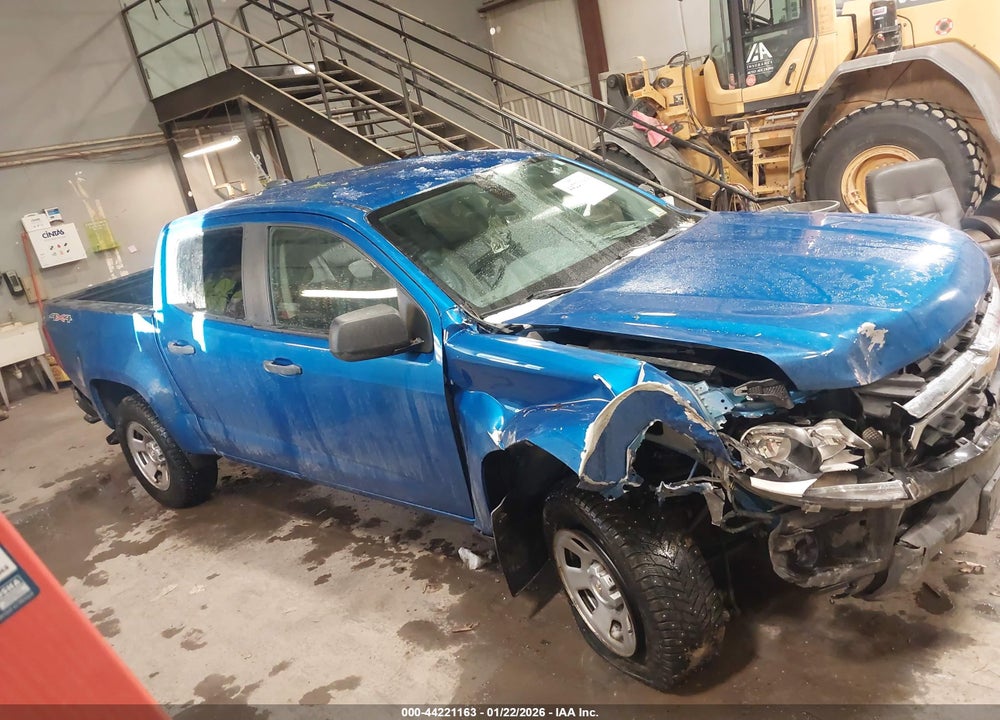 2021 CHEVROLET COLORADO 4WD  SHORT BOX WT VIN: 1GCGTBENXM1287157