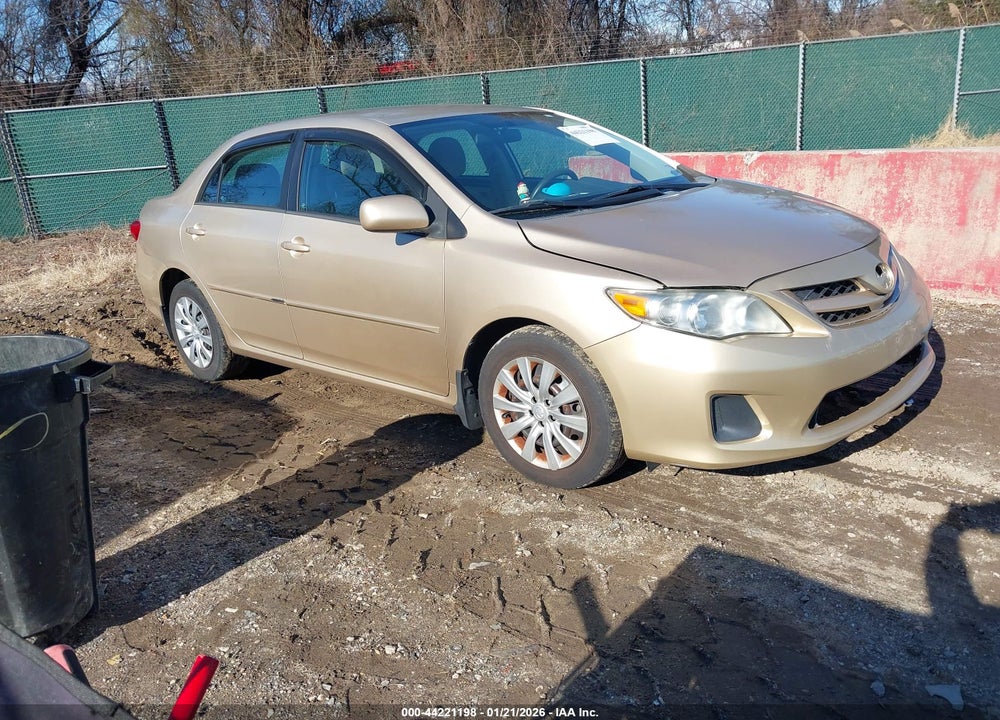 2012 TOYOTA COROLLA LE VIN: 5YFBU4EE0CP043594